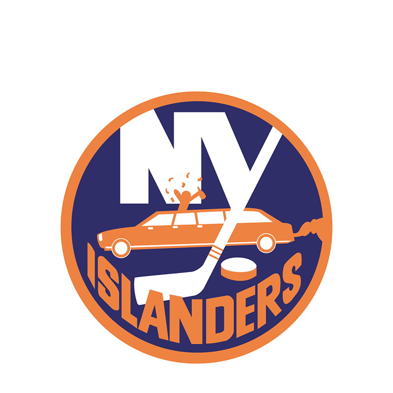 New York Islanders Entertainment logo iron on heat transfer